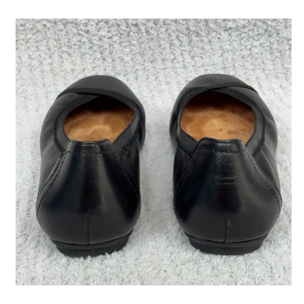 Vionic Women's Black Leather Ballet Flats Size 6 #73998 - Picture 2 of 7